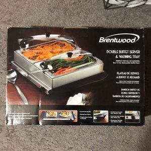 Brentwood double buffet server